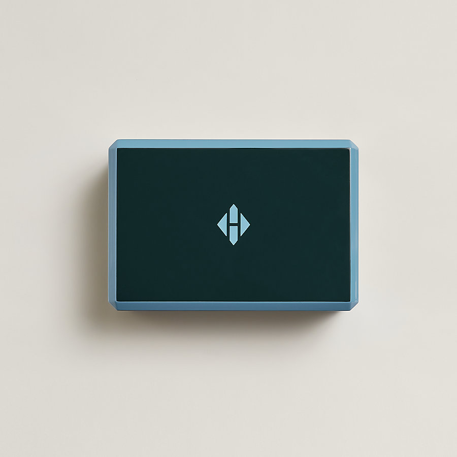 Facettes H Tissage bridge card box | Hermès Mainland China